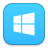 Windows 10 icon, PNG, 48x48 pixels
